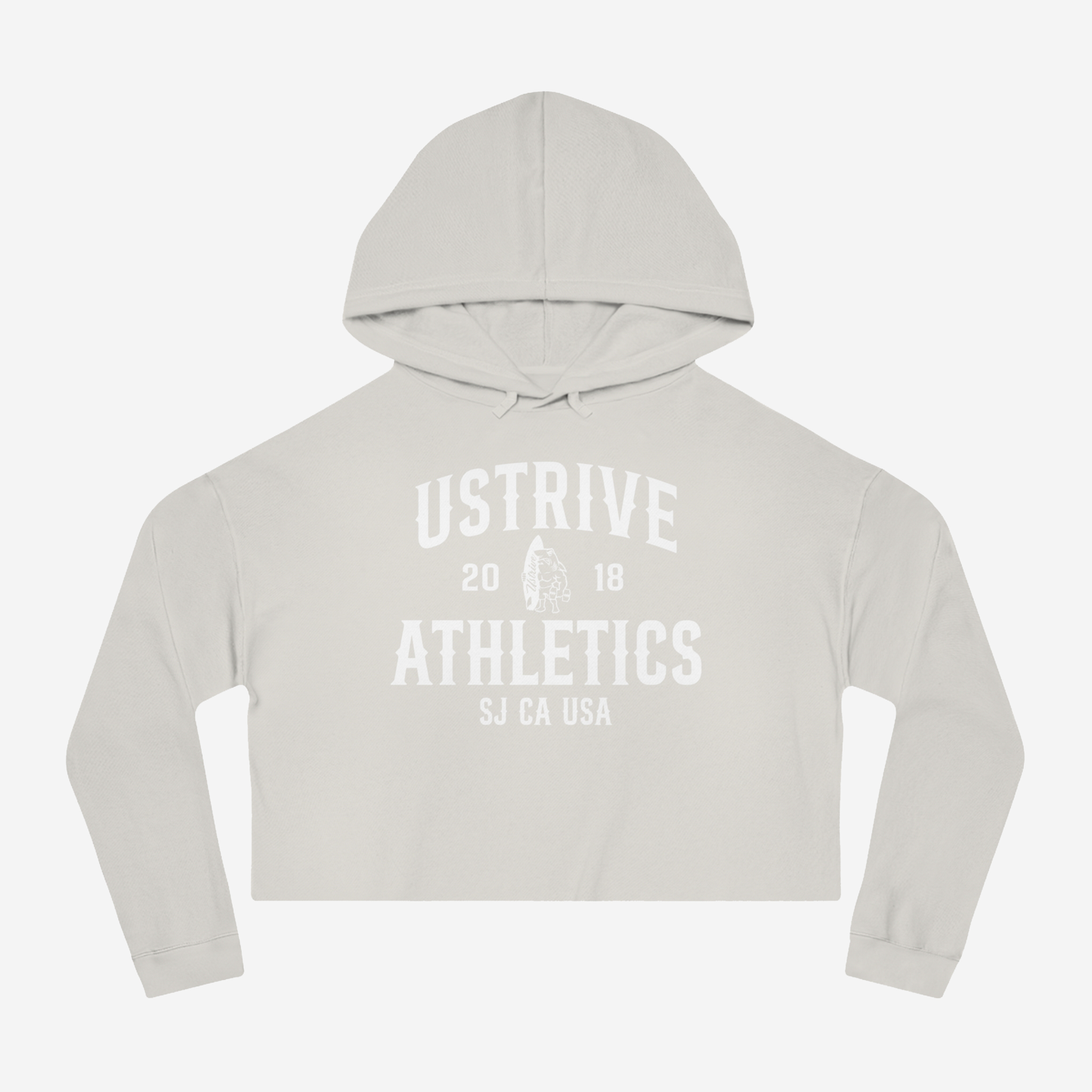 Team Ustrive Cropped Hooded Sweatshirt