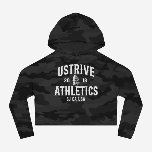 Team Ustrive Cropped Hooded Sweatshirt