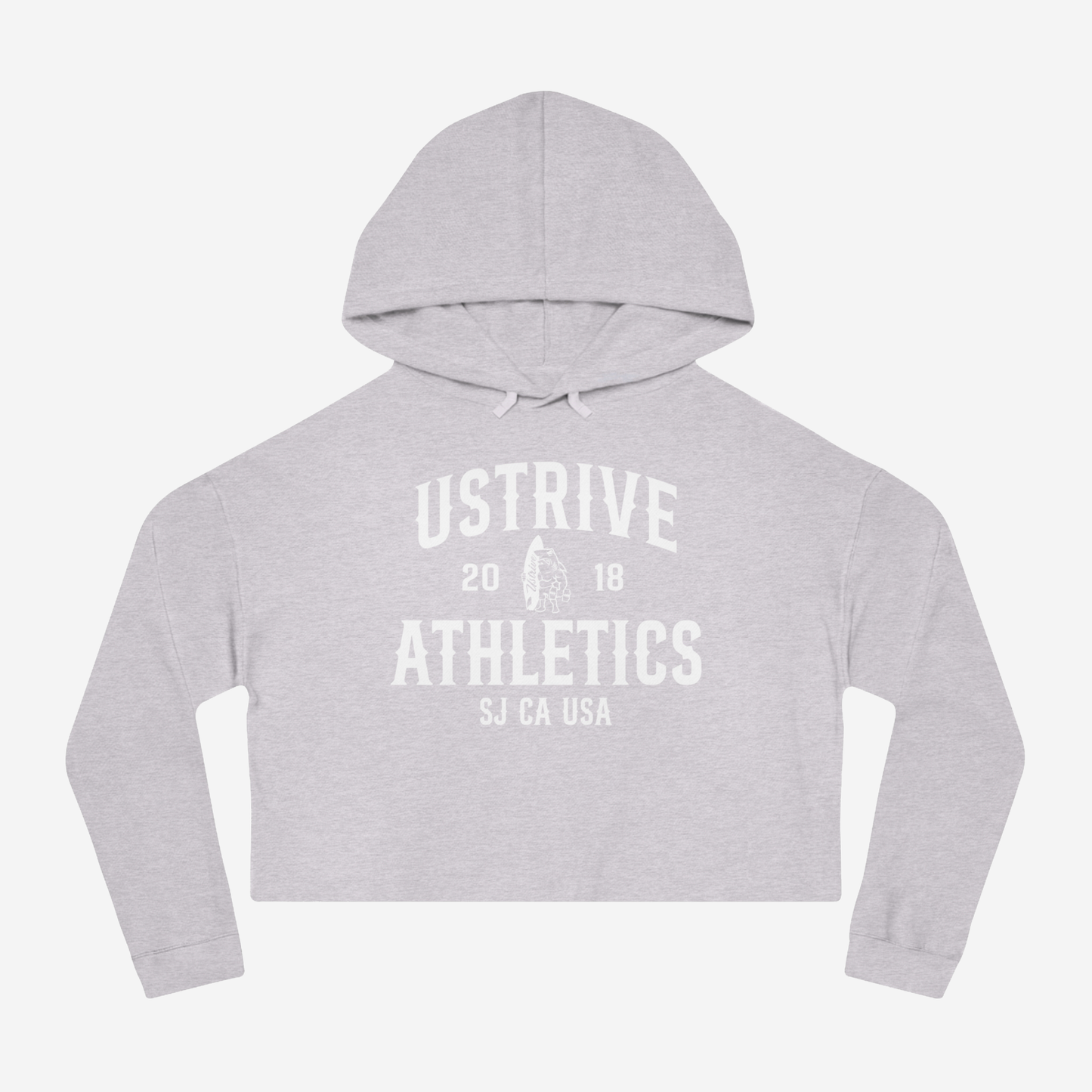 Team Ustrive Cropped Hooded Sweatshirt